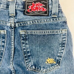 Rare Vintage 90s JNCO Jeans Made USA Size 28 Straight Leg Y2K Denim
